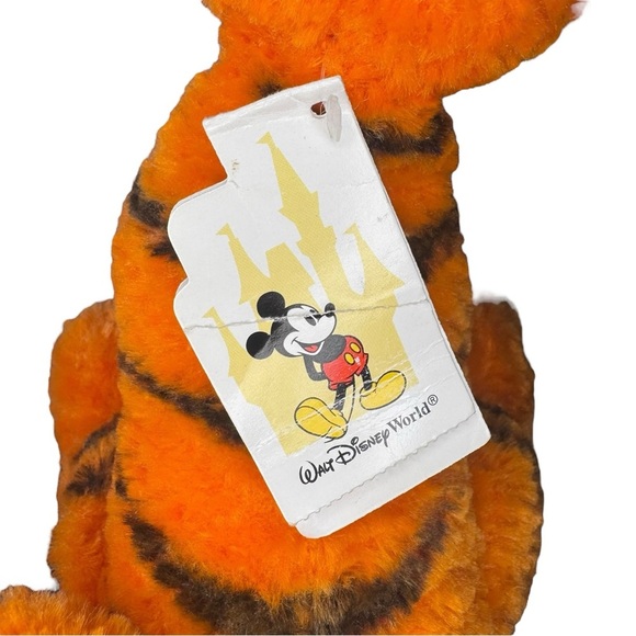Classic Disney Tigger Plush - Walt Disney World Souvenir Stuffed Animal with Tag - Picture 13 of 13